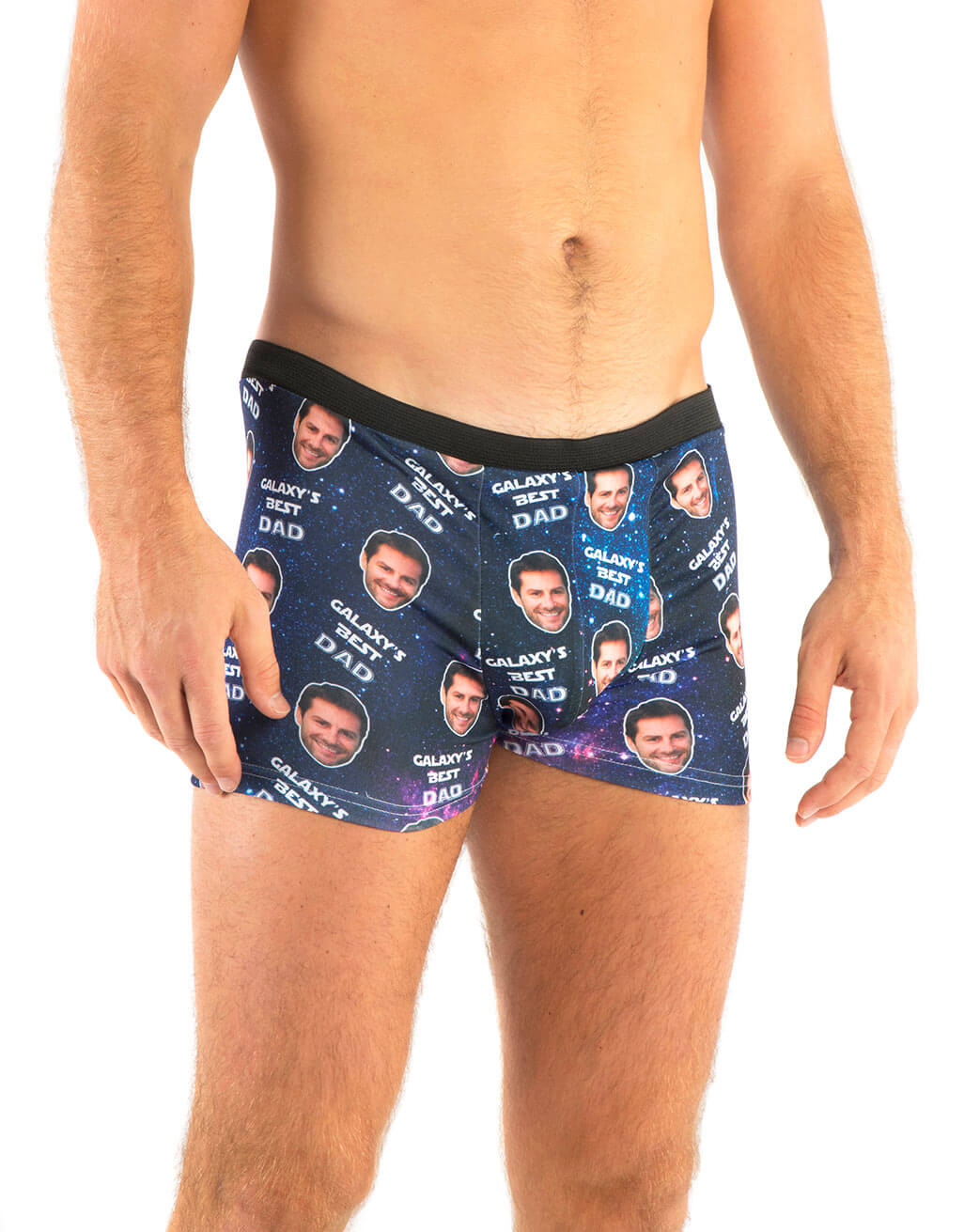 Personalised Galaxy's Best Dad Boxers