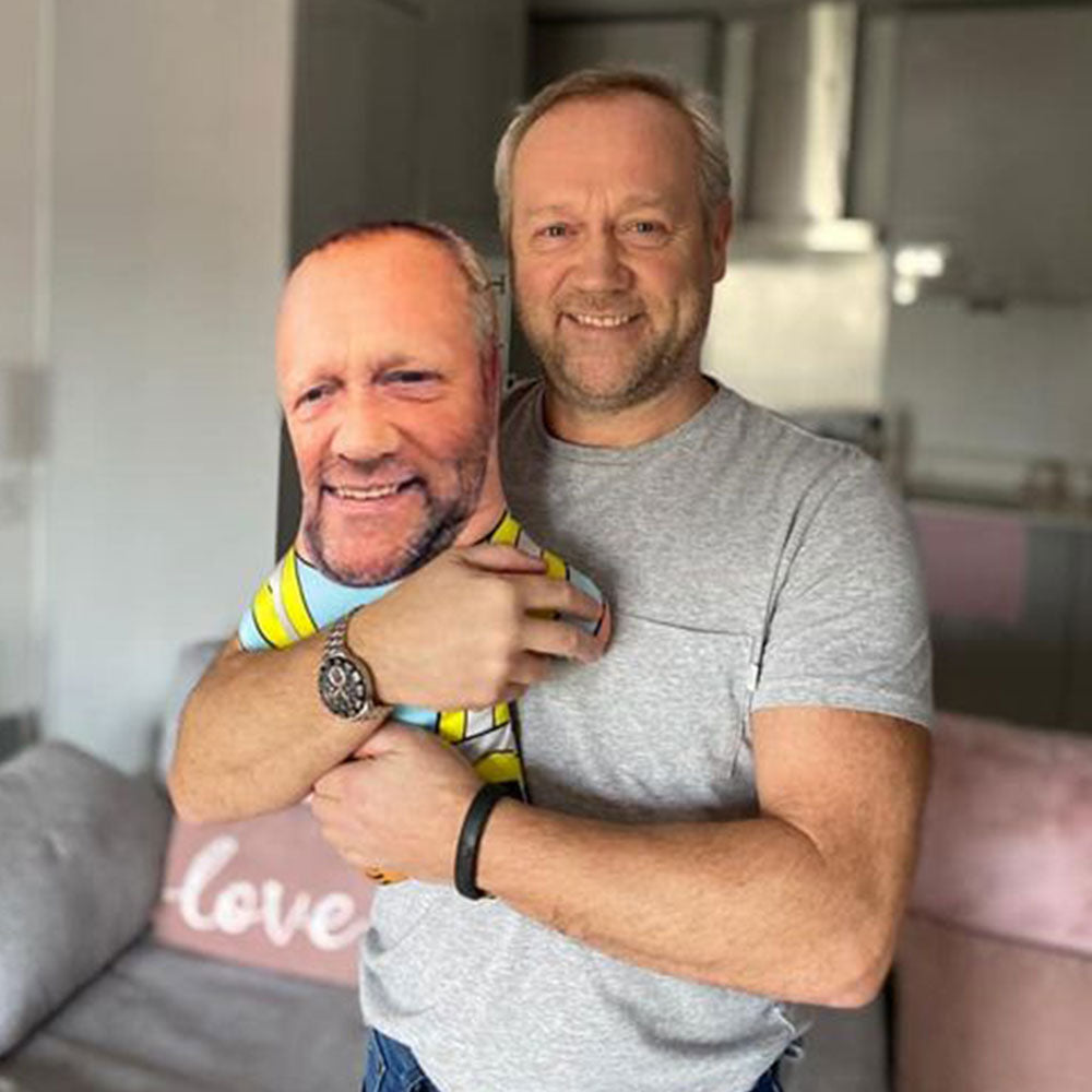 Builder Face Pillow Doll