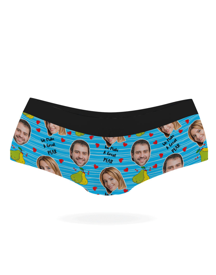 Blue Great Pear Knickers