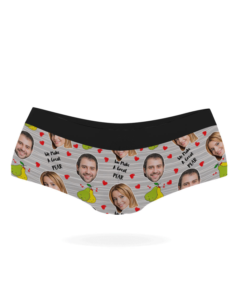 Grey Great Pear Knickers