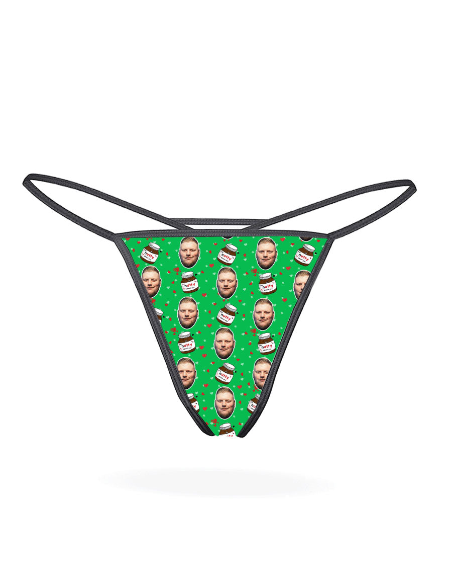 Green Great Pear Thong