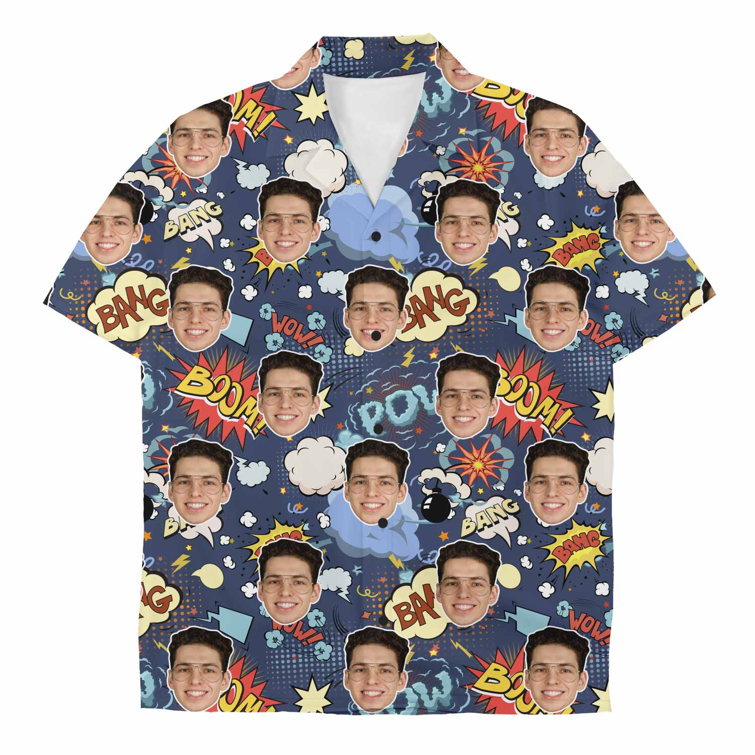 Cartoon Comic Custom Hawaiian Shirt