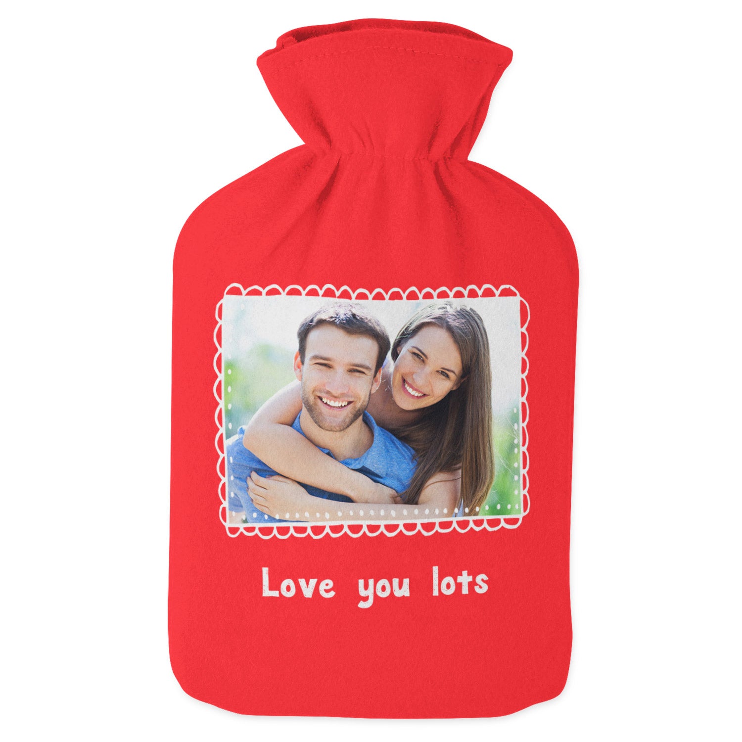 Photo Personalised Hot Water Bottle