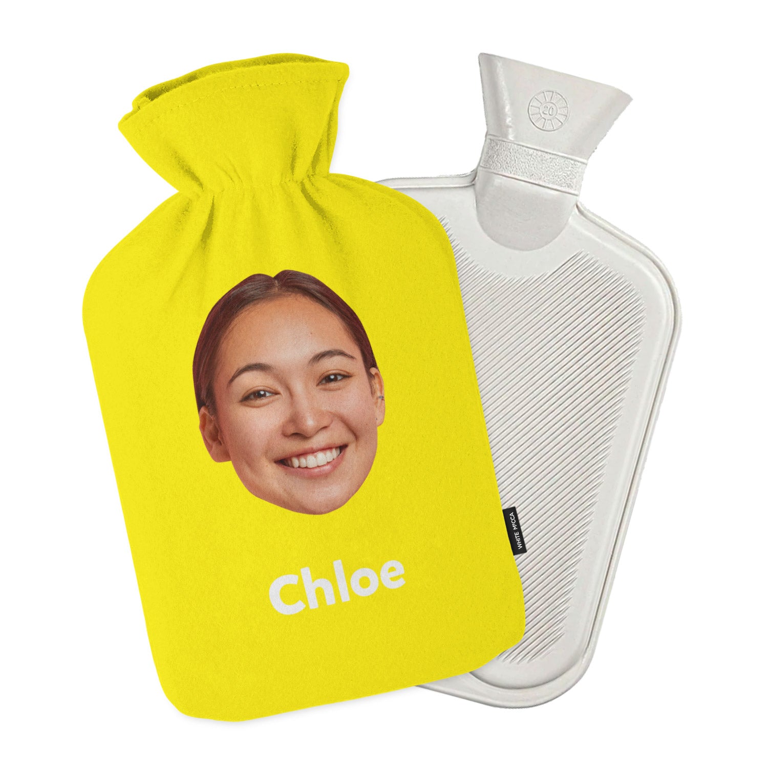 Face & Name Personalised Hot Water Bottle