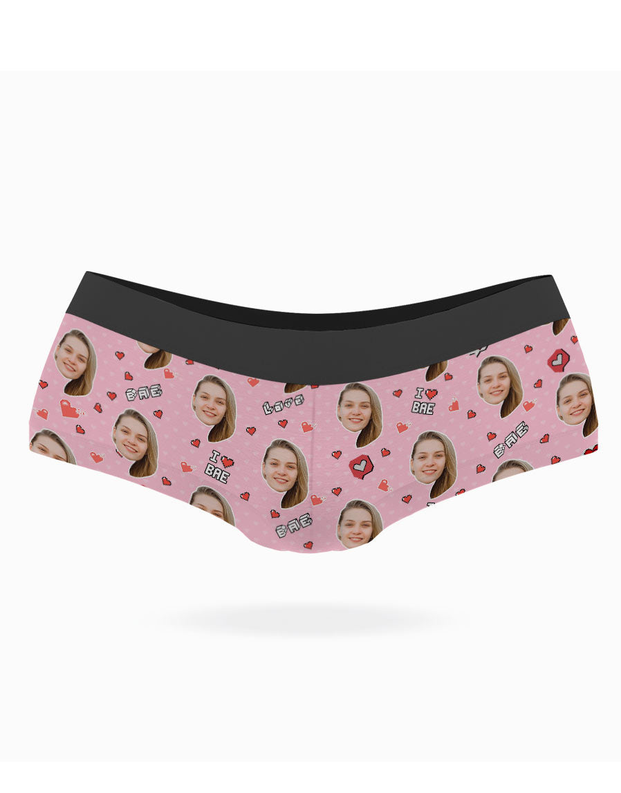 I Love Bae Knickers Valentines Gift