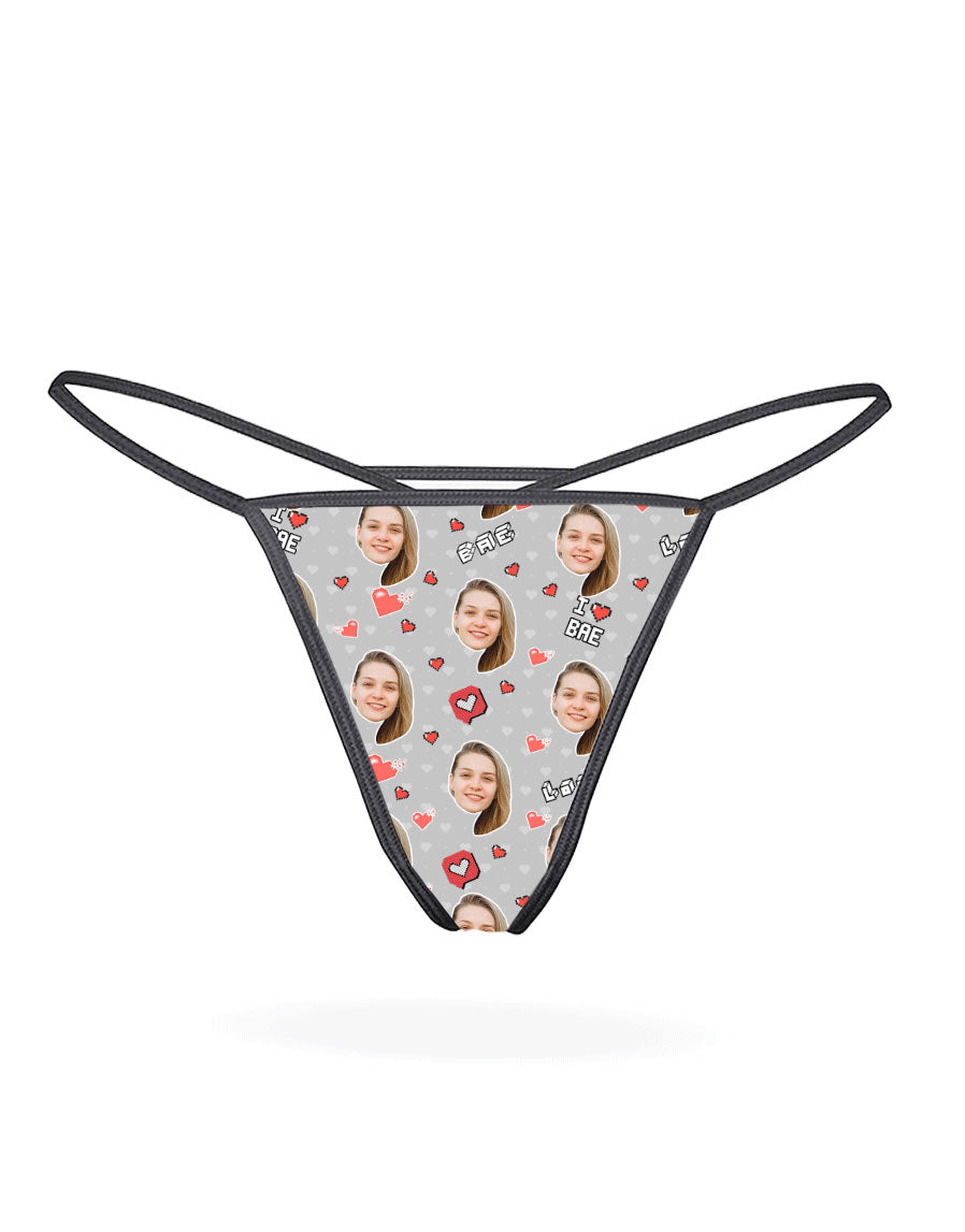 I Love Bae Thong Funny Gift