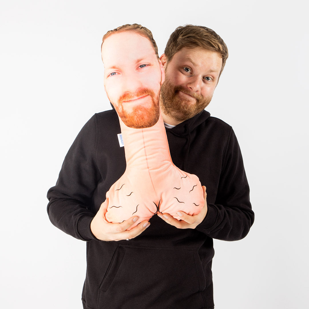 Snugzy D••khead Face Pillow Doll