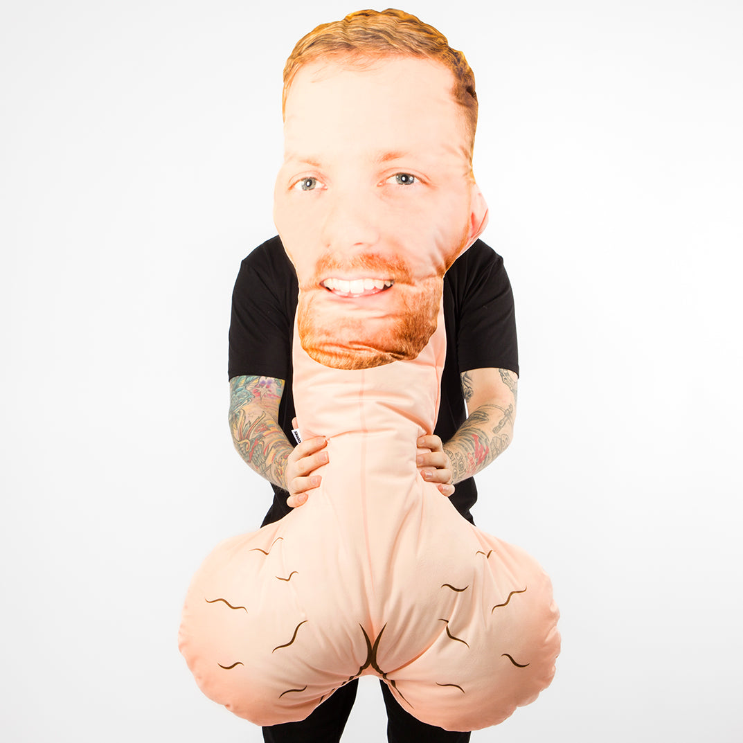Giant D•ckhead Pillow