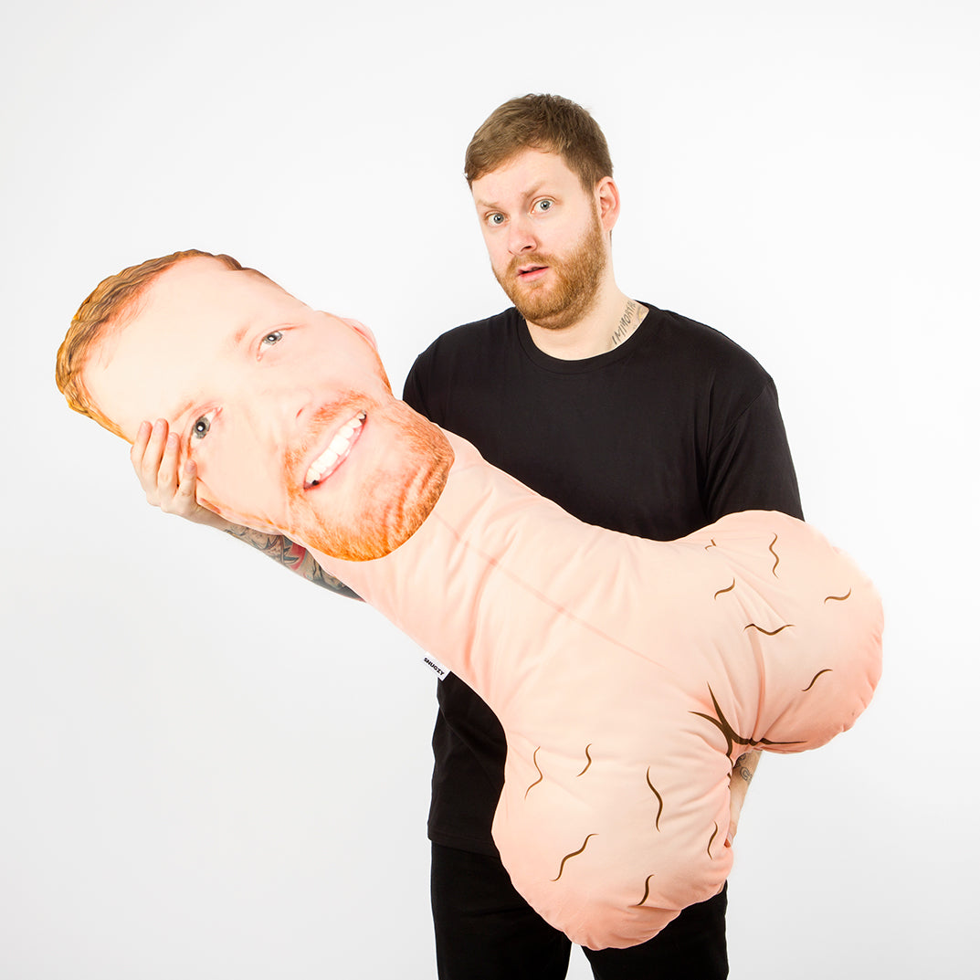 Giant D•ckhead Pillow