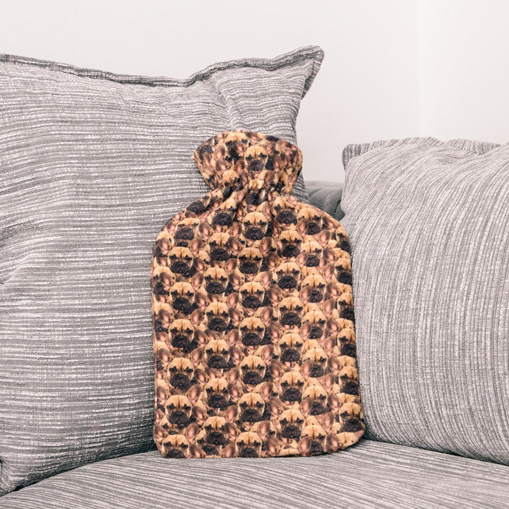 Face Personalised Hot Water Bottle