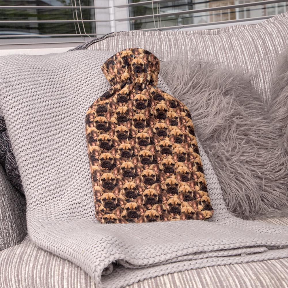 Face Personalised Hot Water Bottle