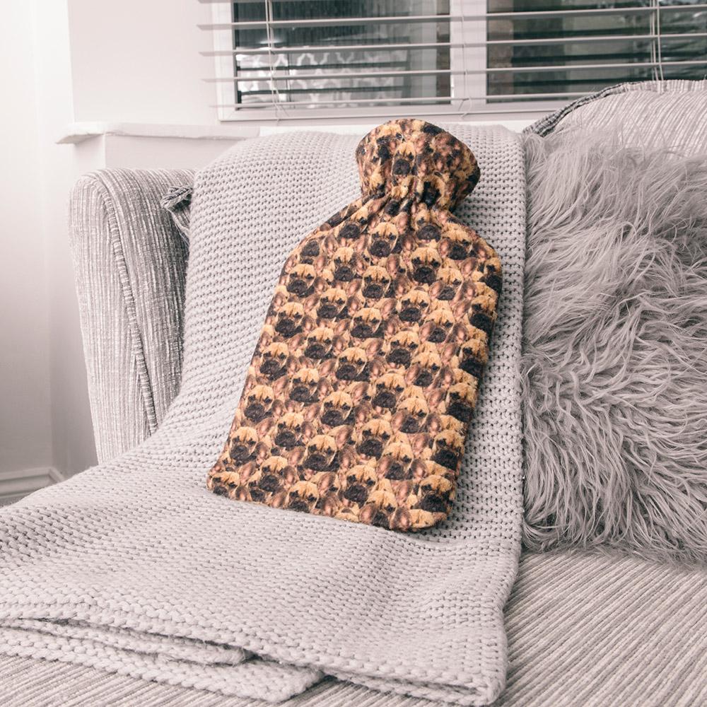 Face Personalised Hot Water Bottle