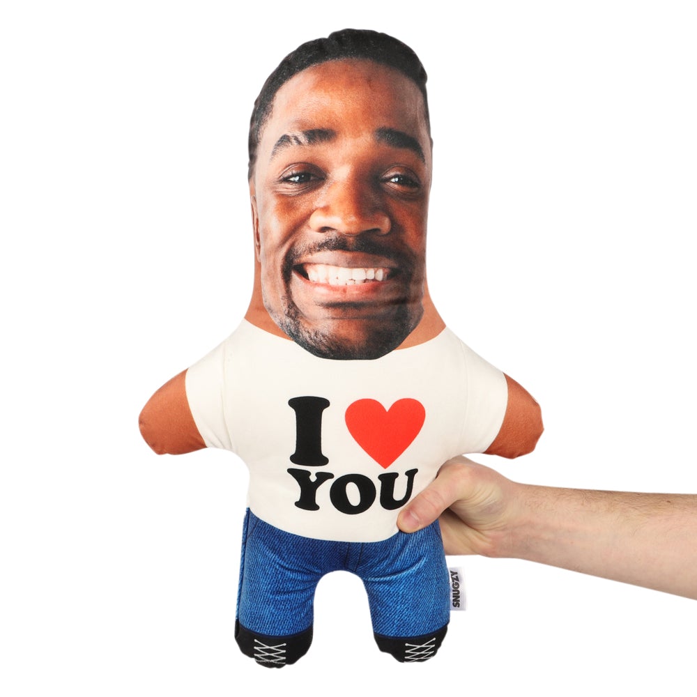 I Heart You Face Pillow Doll