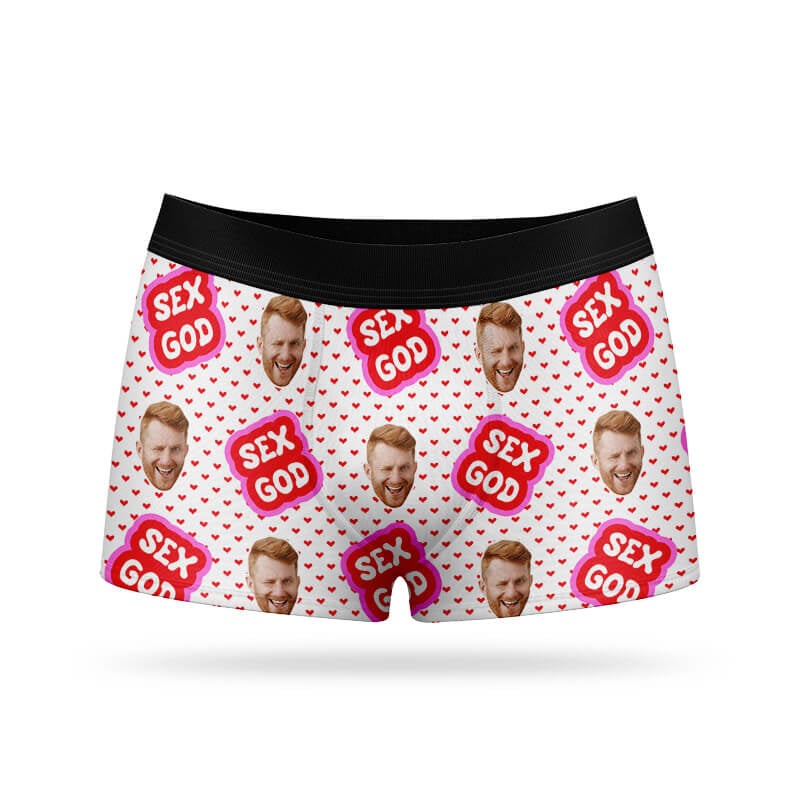 Sex God Face Boxers