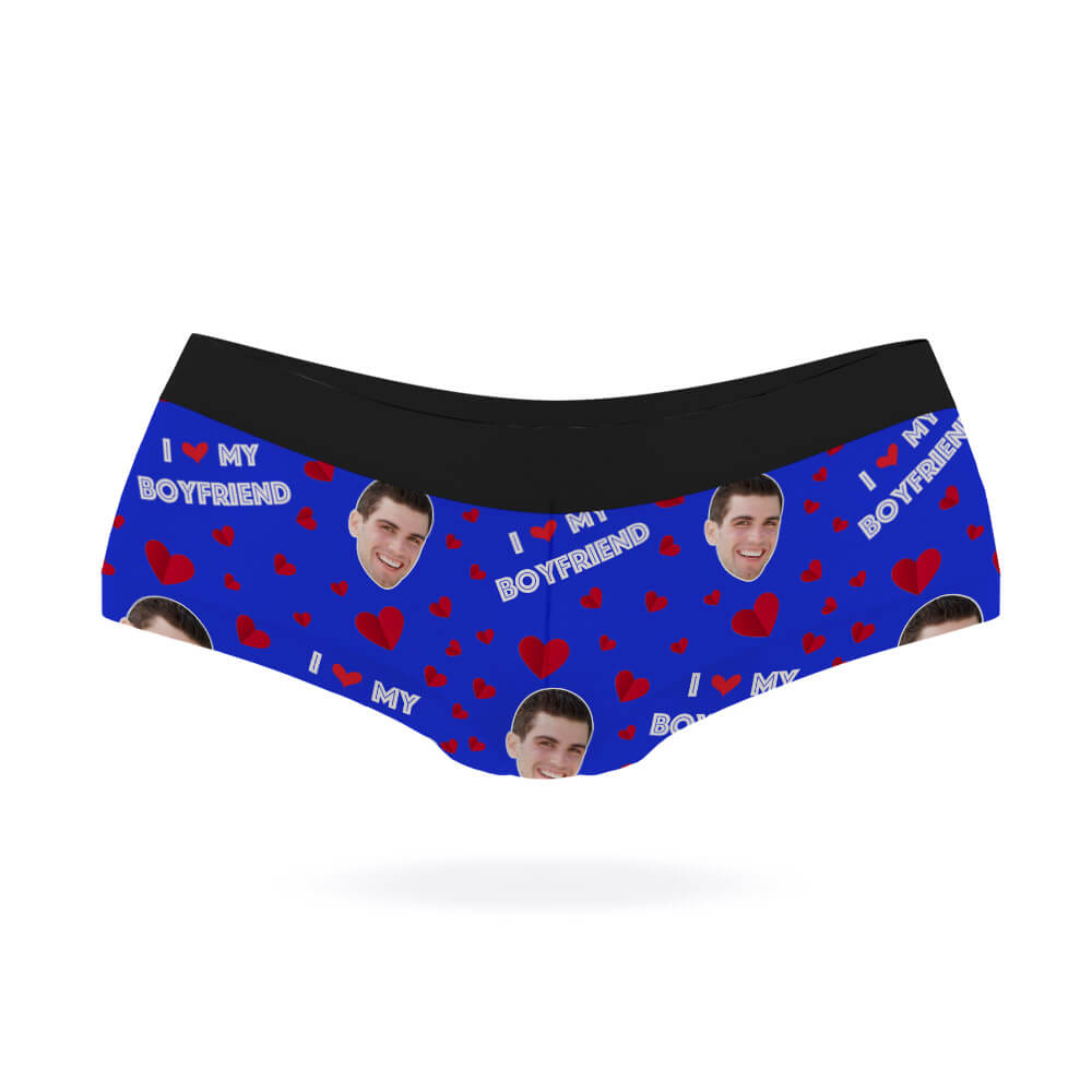 I Love My Boyfriend Photo Knickers