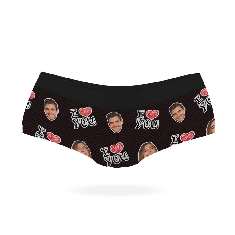 Personalised I Heart You Knickers
