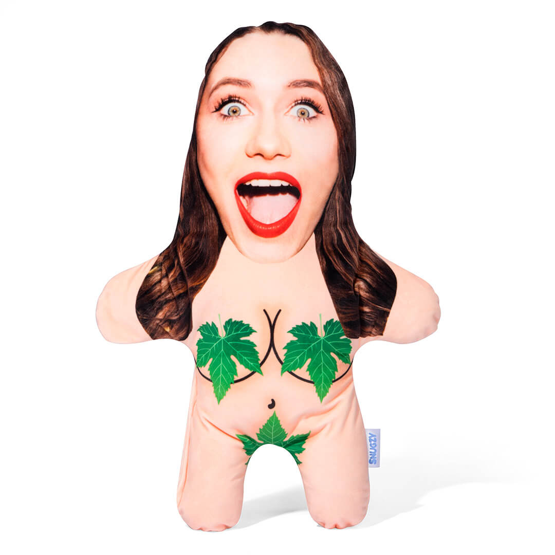 Female Naturist Face Pillow Doll
