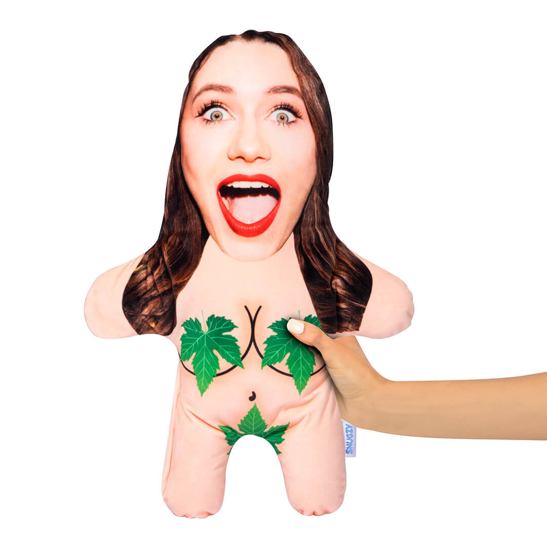 Female Naturist Face Pillow