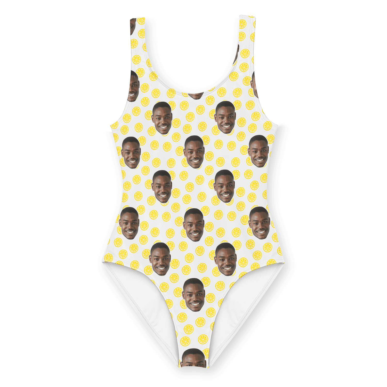 Lemons Personalised face Swimsuit