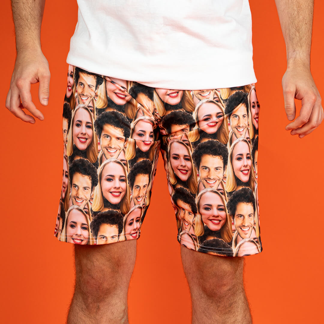 Your Face Lounge Mens Pyjama Shorts