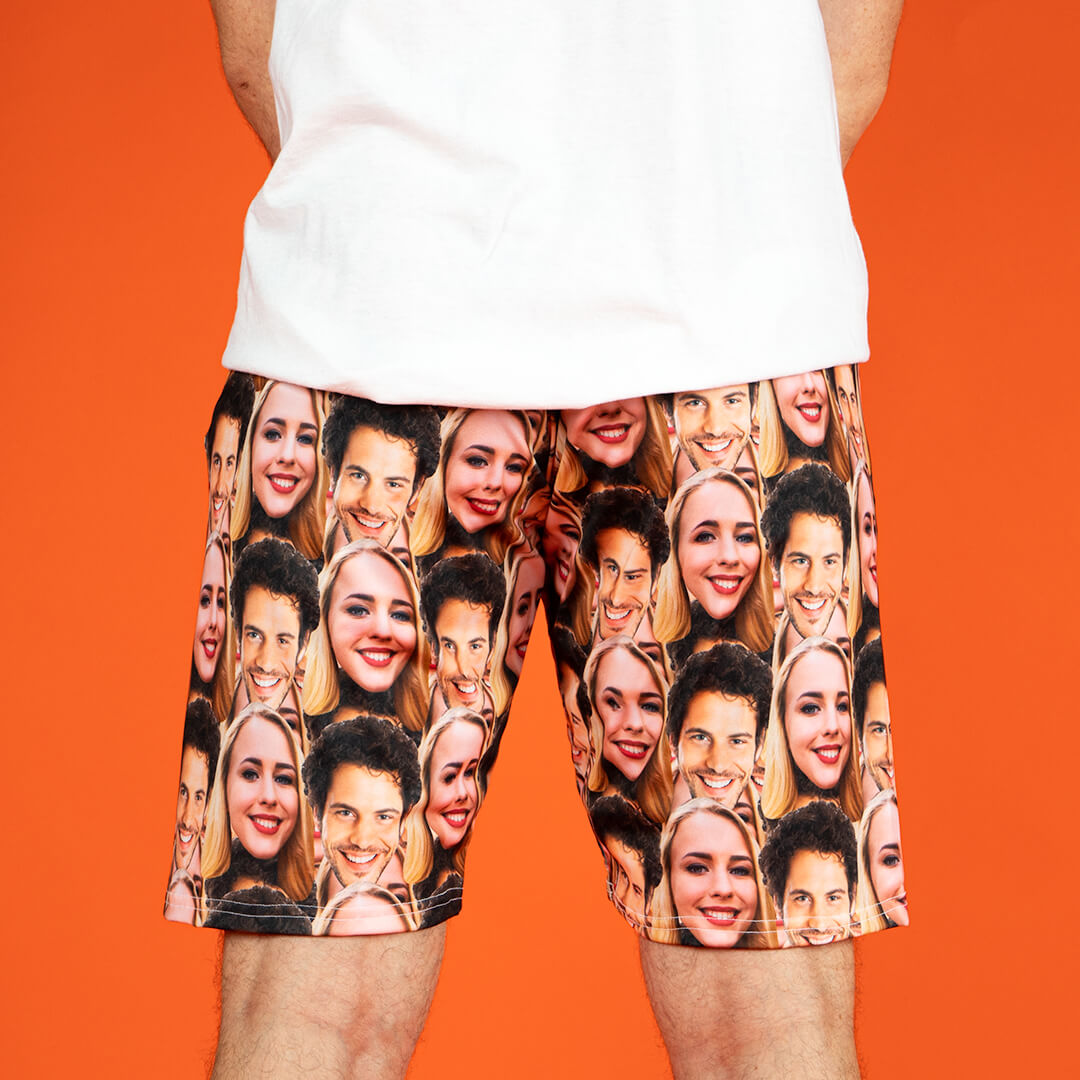 Your Face Lounge Mens Pyjama Shorts