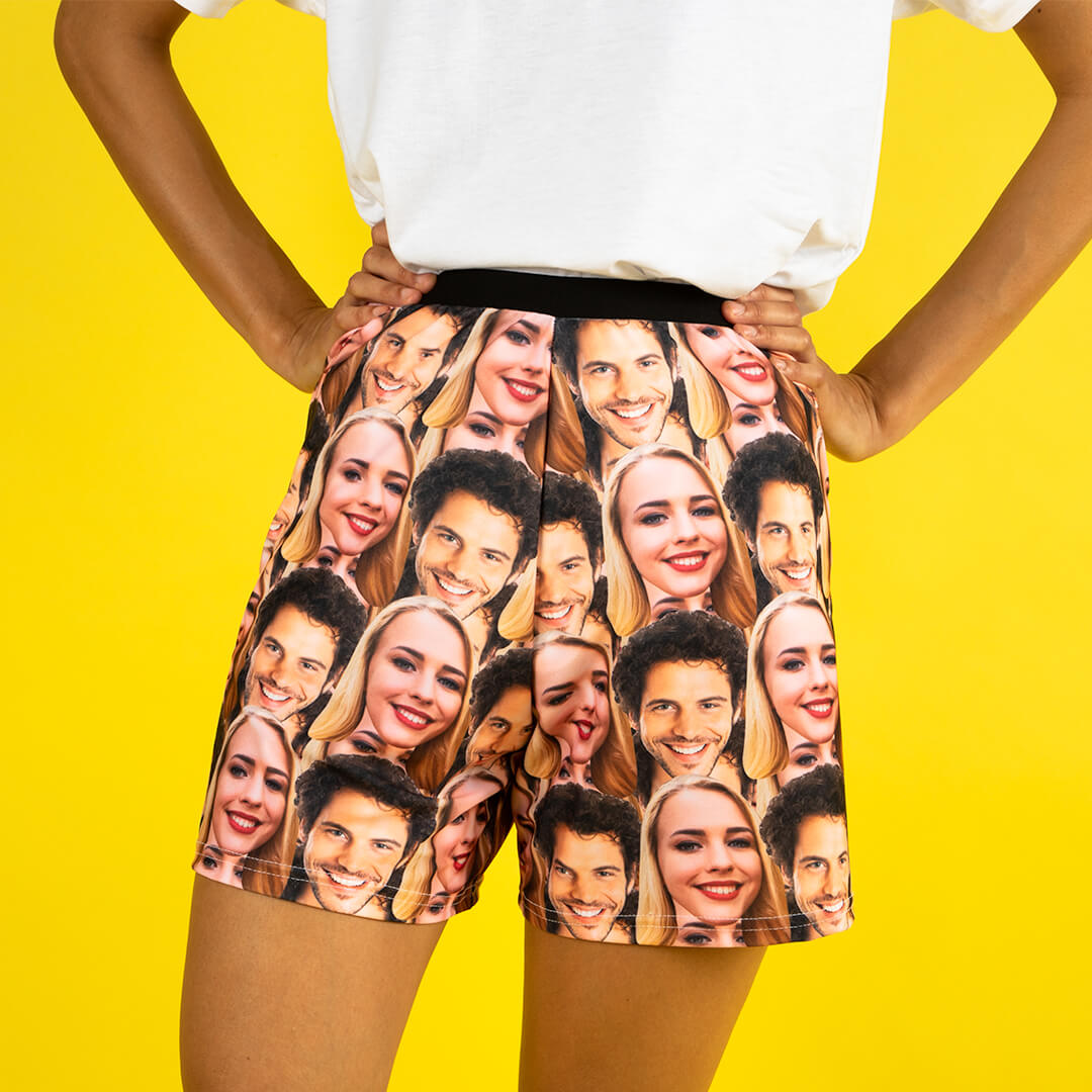 Your Face Lounge Pyjama Womens Shorts
