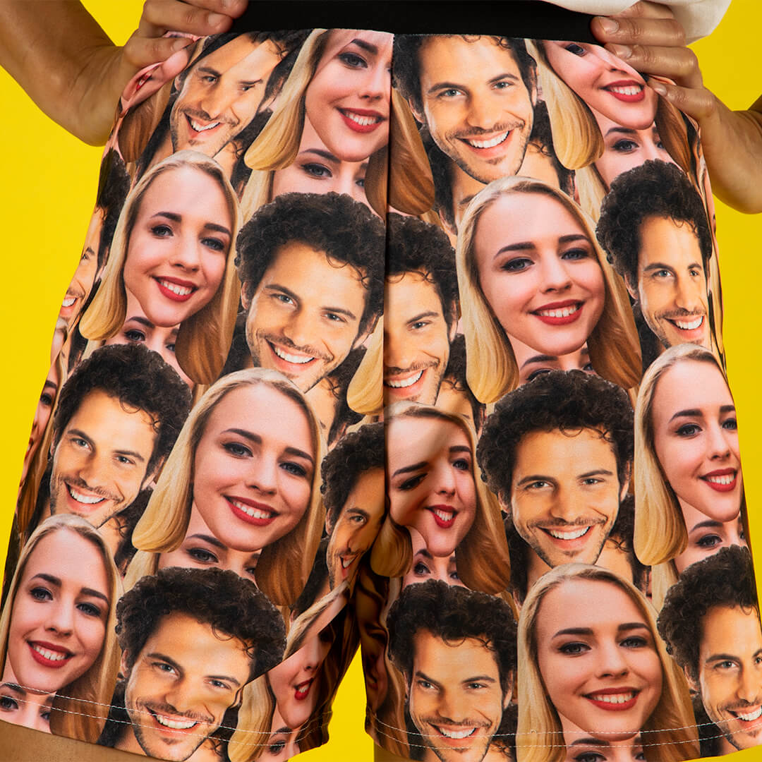 Your Face Lounge Mens Pyjama Shorts