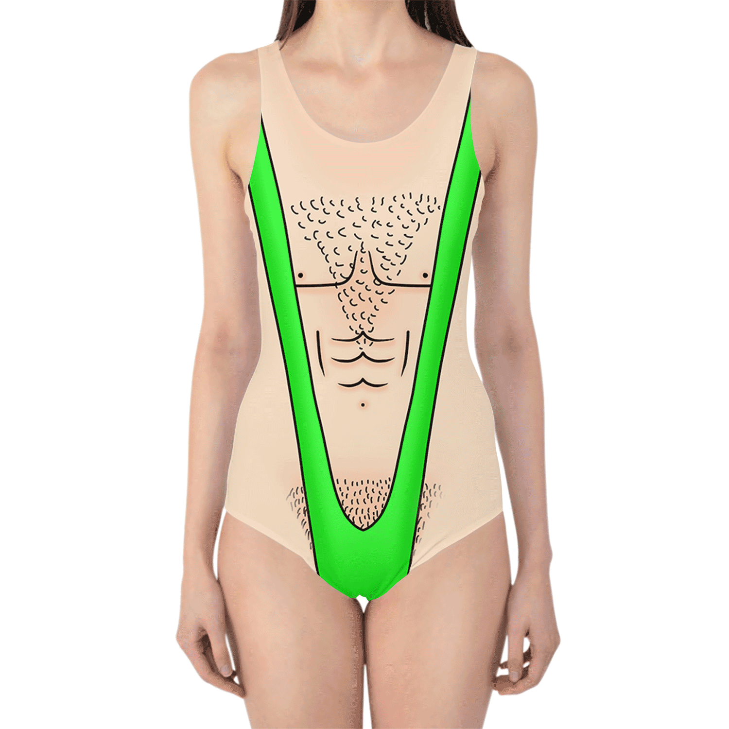 Mankini top swimming costume