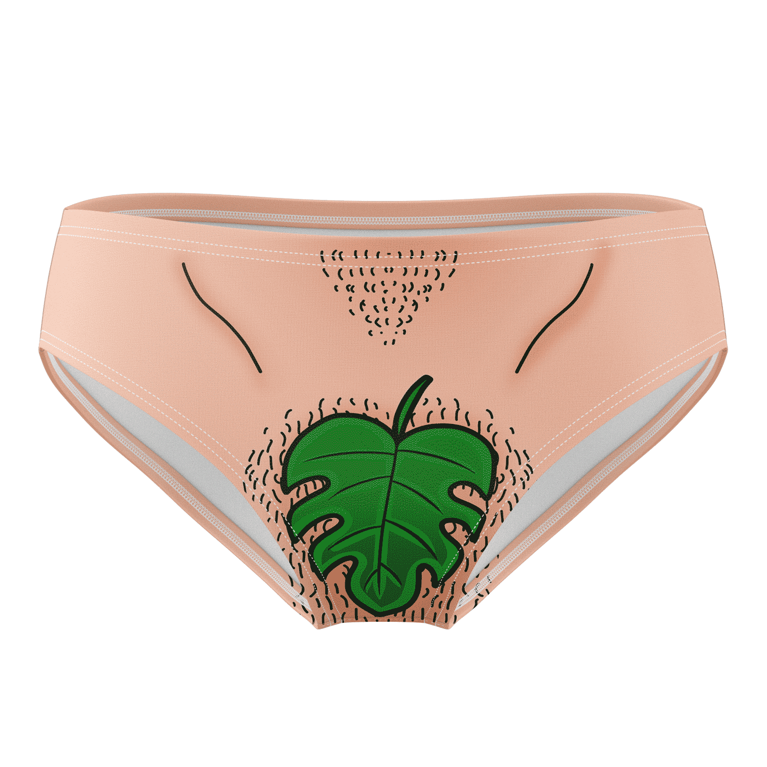 Naturist Funny Swim Trunks