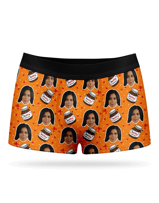 Nutty About You Face Boxer Shorts