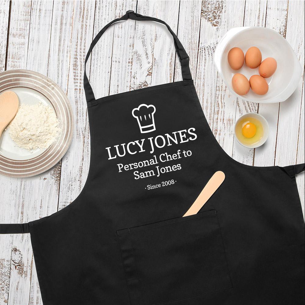 Personalised Personal Chef Apron