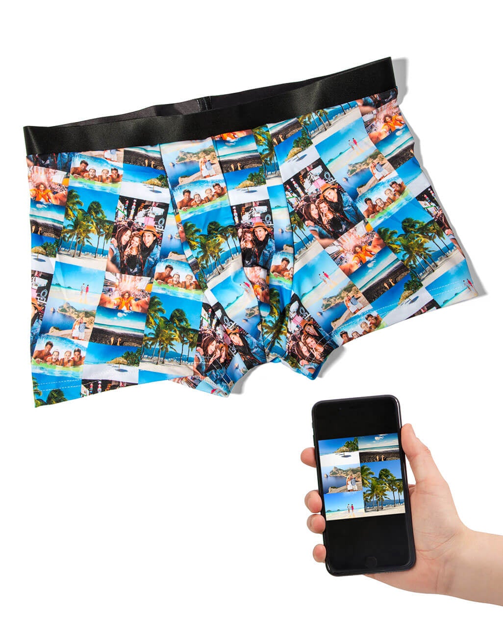 Custom Photo Collage Boxers