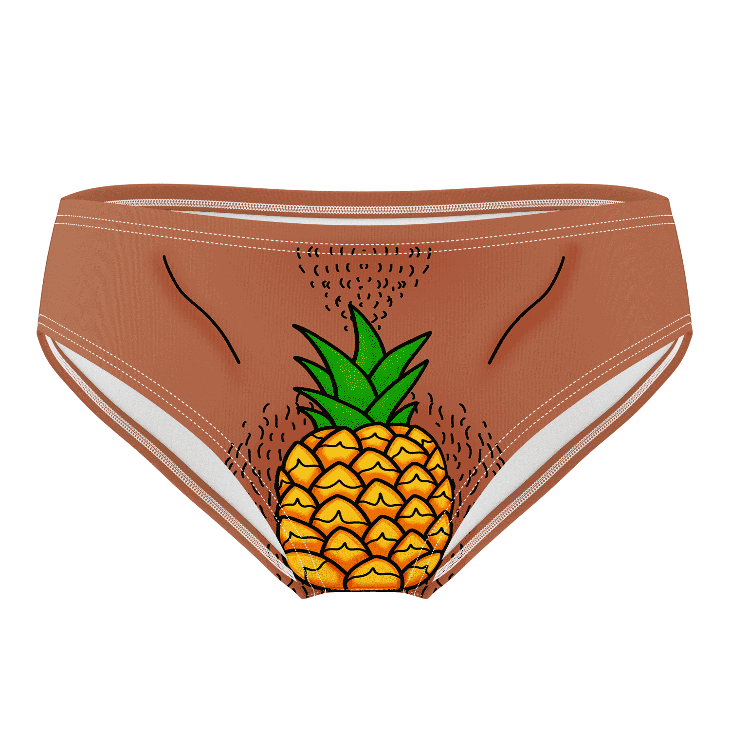 Pineapple Funny Swim Trunks