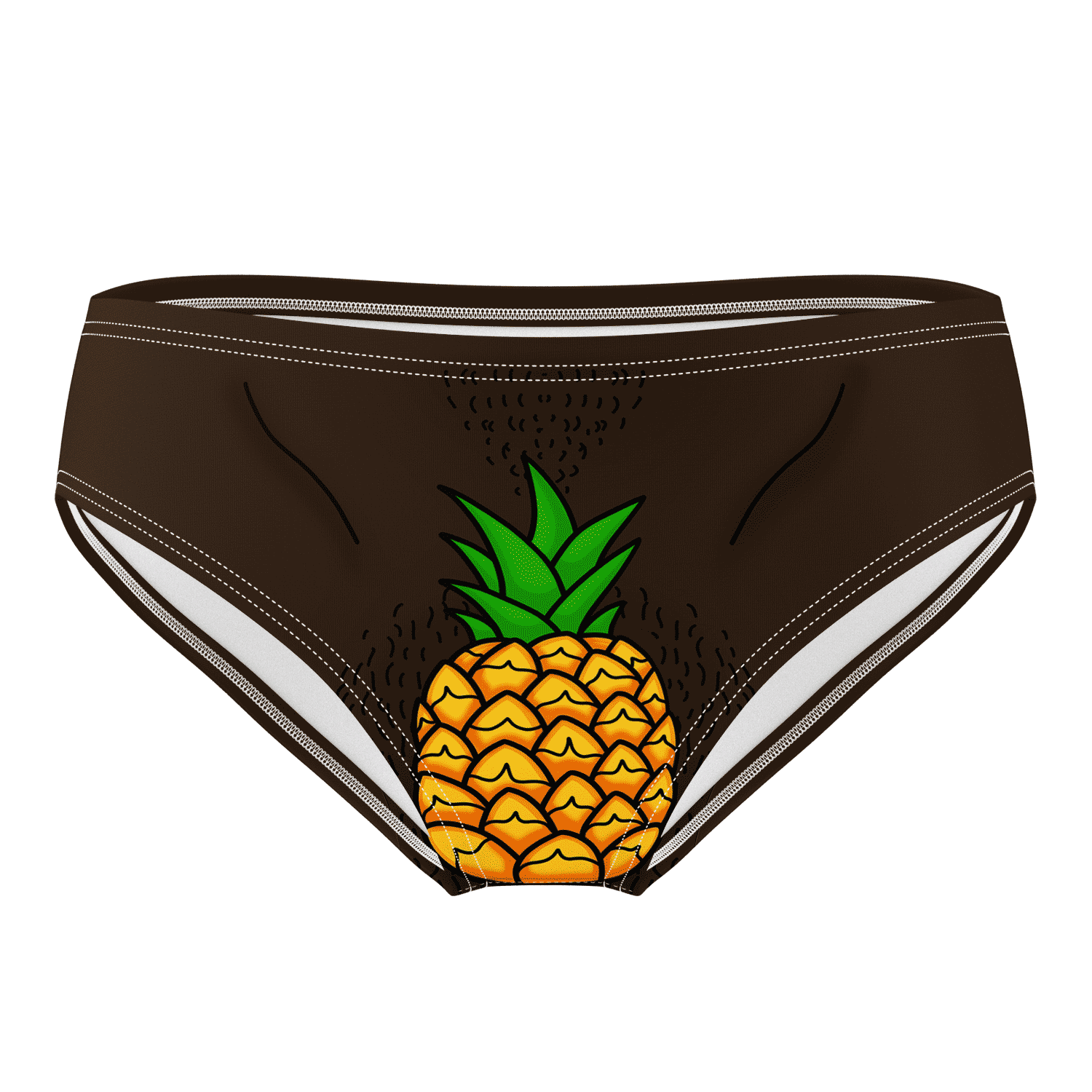 Pineapple Funny Swim Trunks