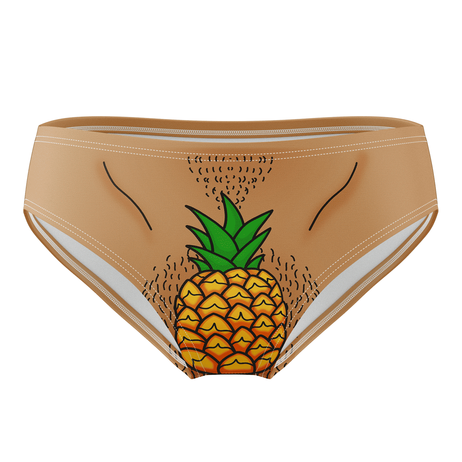 Pineapple Funny Swim Trunks