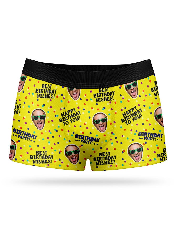Best Birthday Wishes Polka Dot Boxers