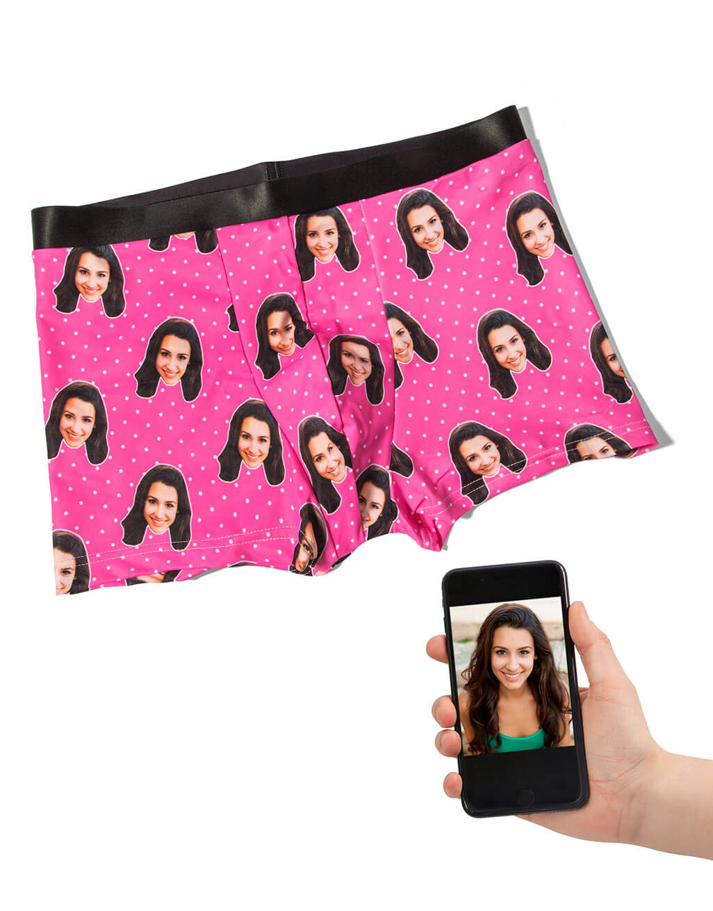 My Face Polka Boxers