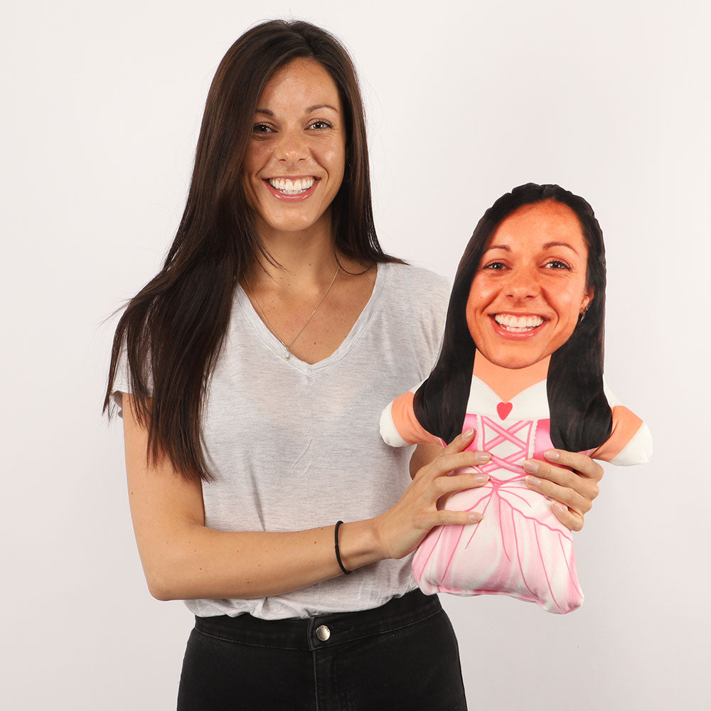 Personalised Princess Face Pillow Cushion
