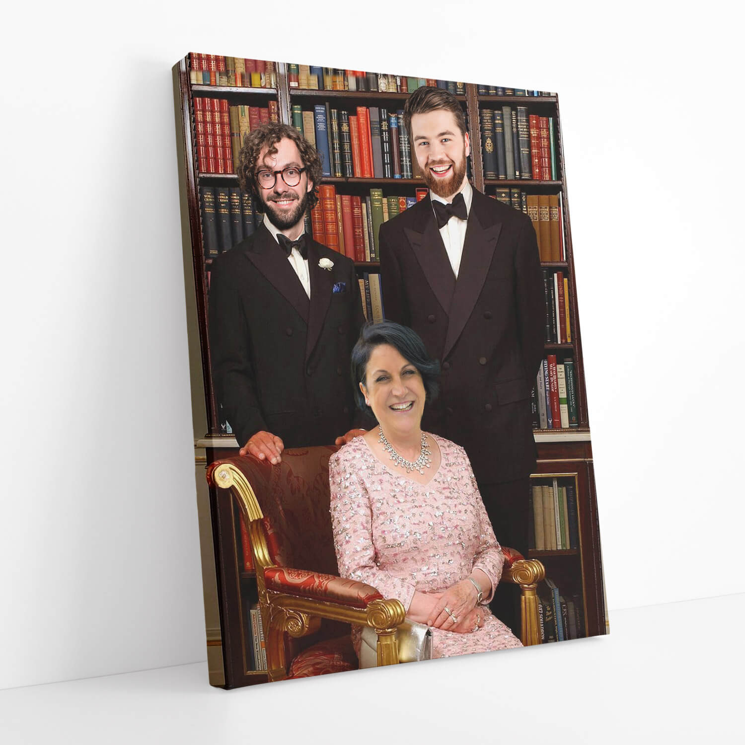 Queen & Servant Royal Portrait