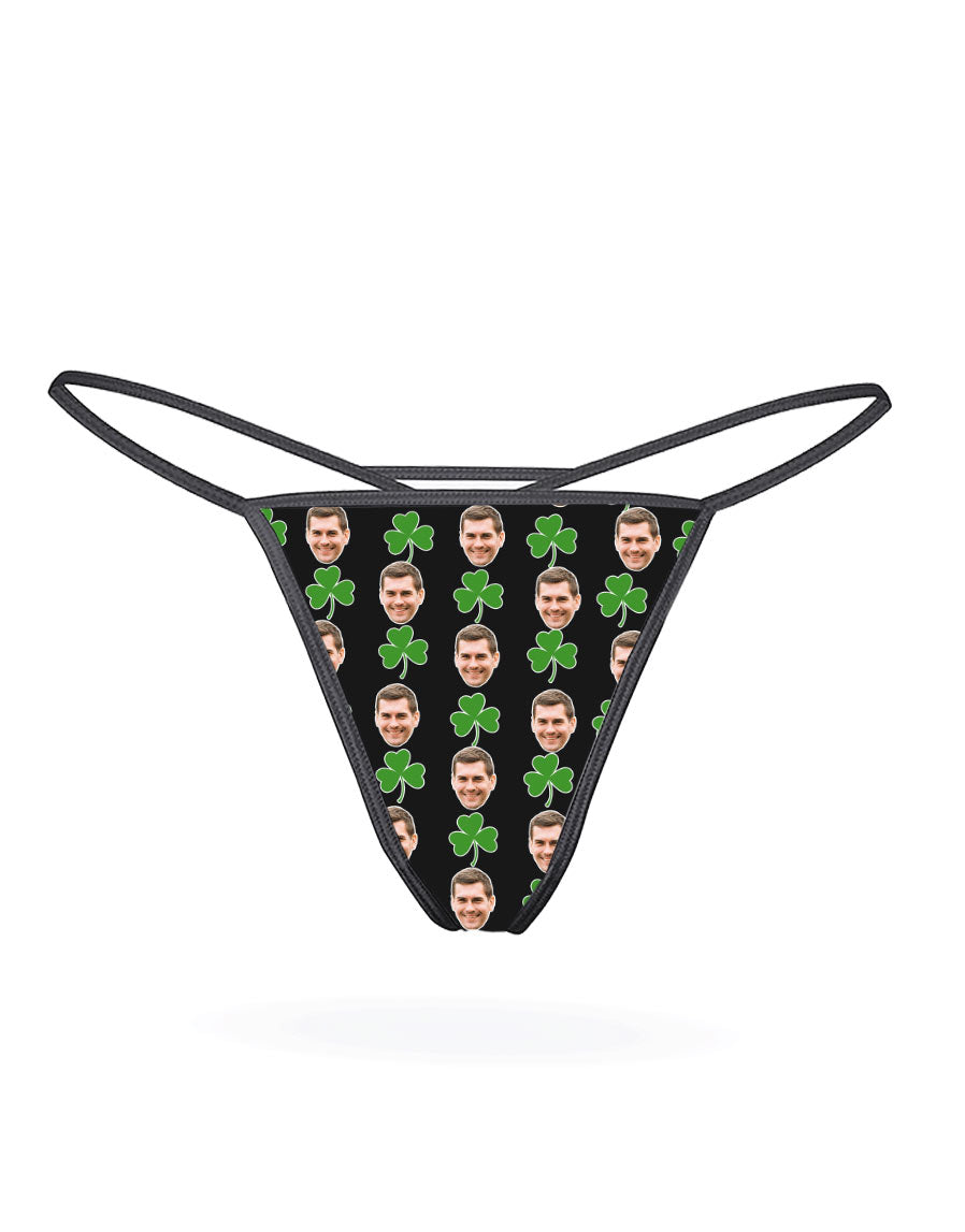 Shamrock Thong With Own Photo
