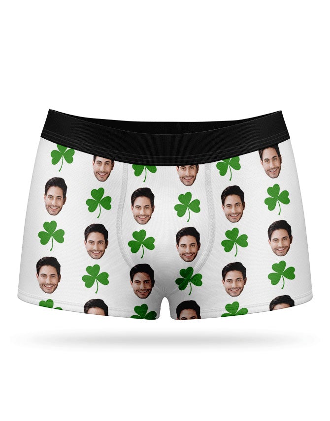 Shamrock Face Boxer Shorts