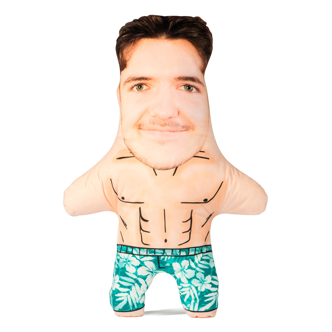 Beach Boy Face Pillow Cushion