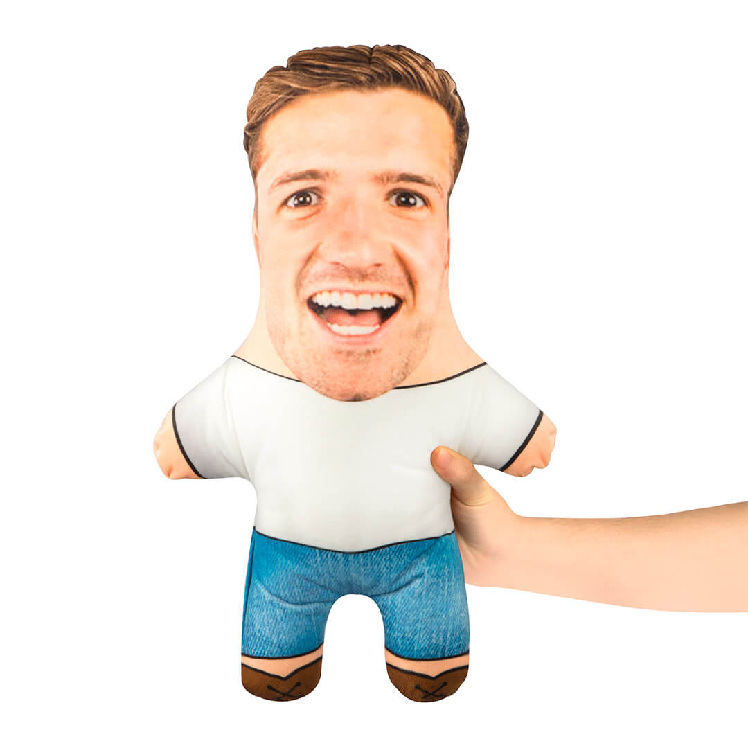 Personalised Boy Face Pillow Doll