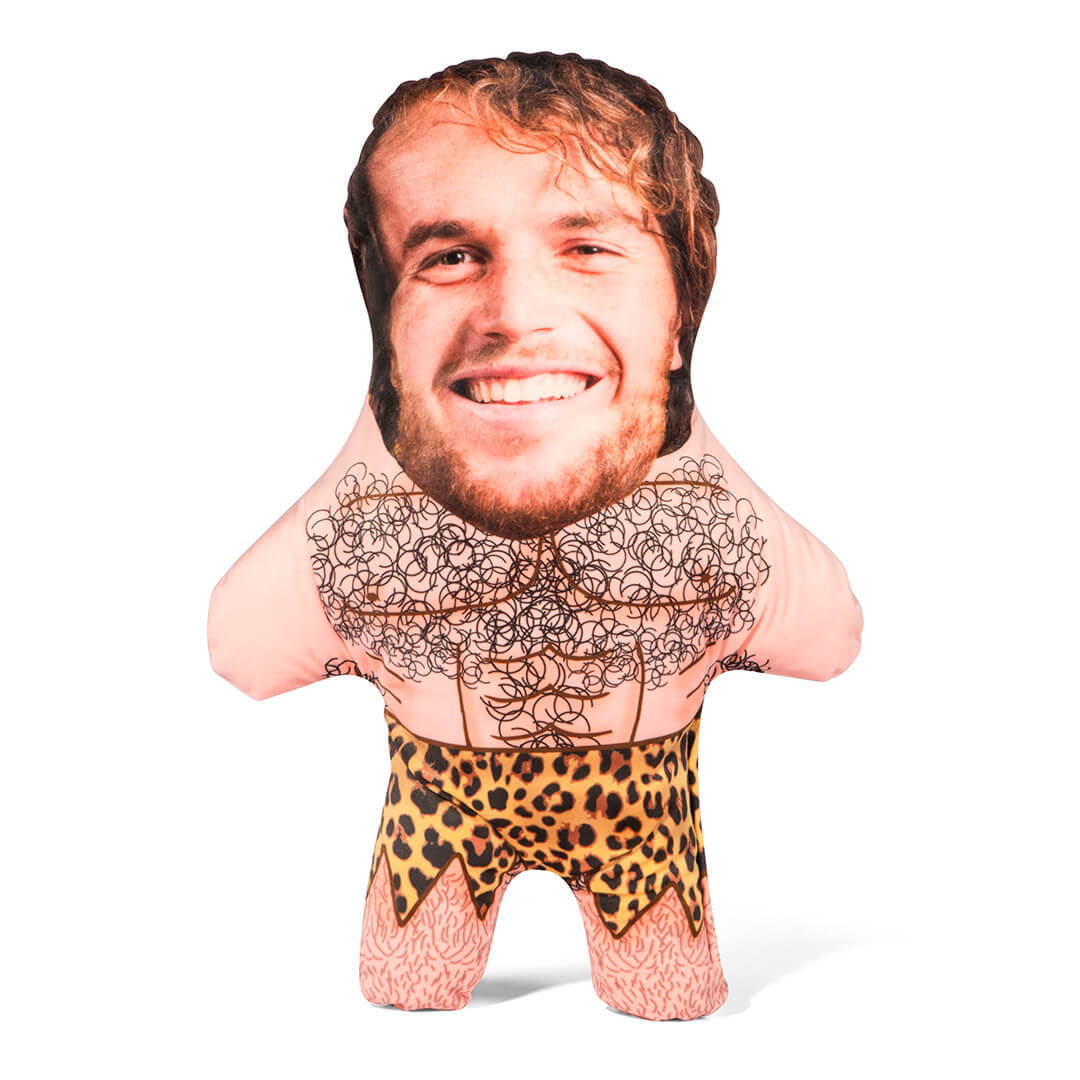 Caveman Face Pillow Doll