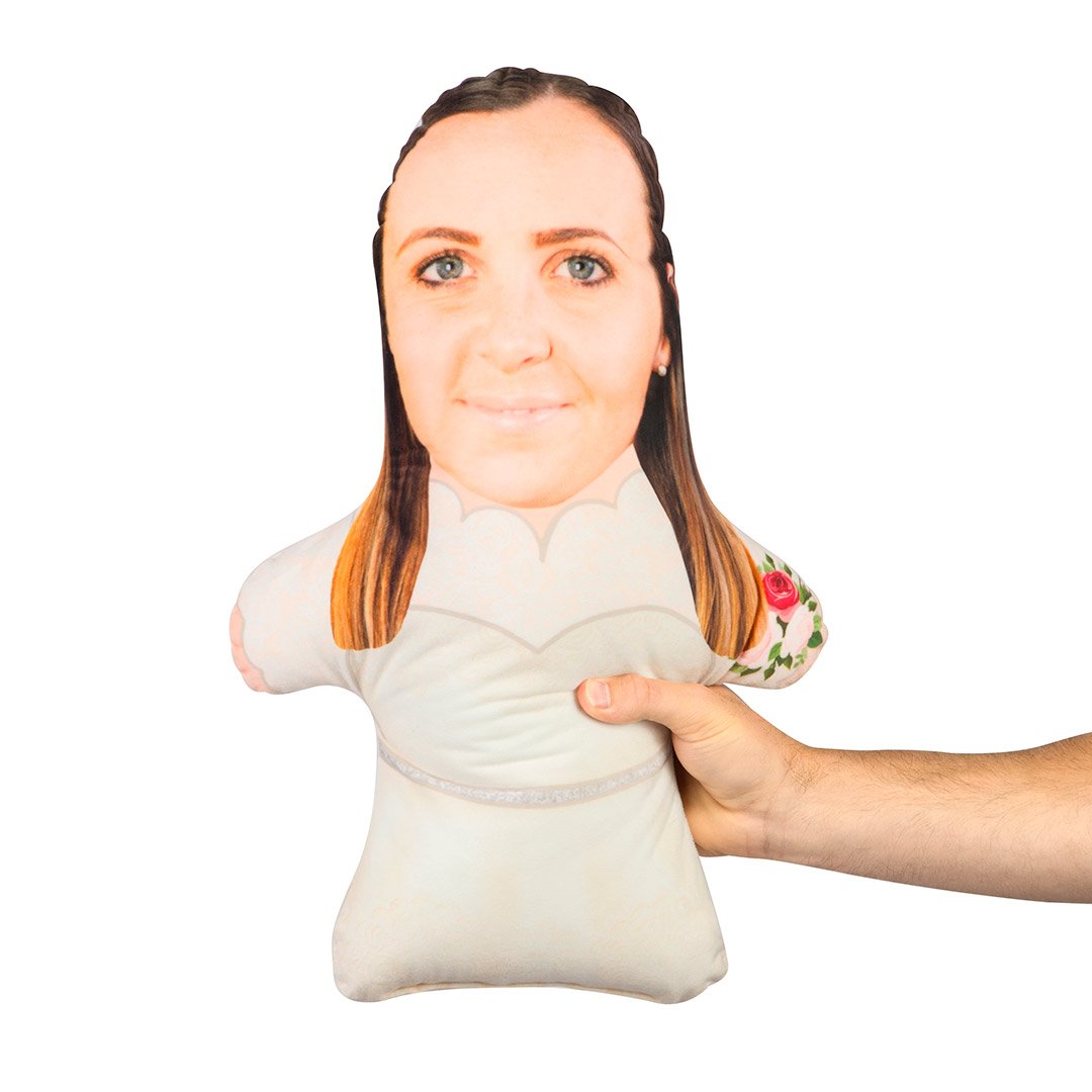 Bride Face Pillow Doll