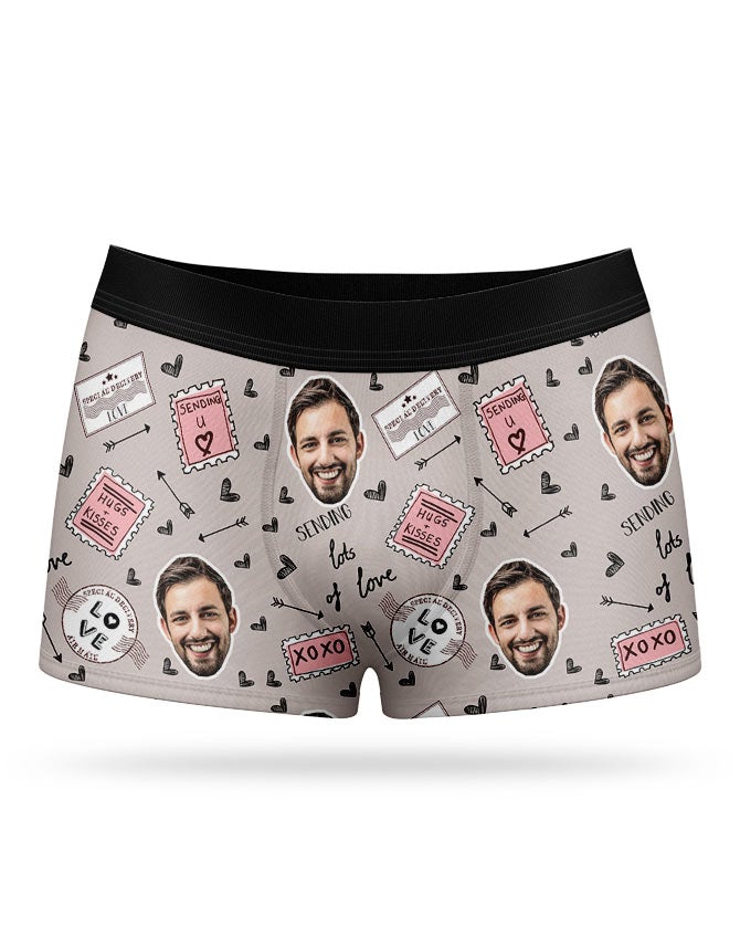 Love Stamps Photo Boxers