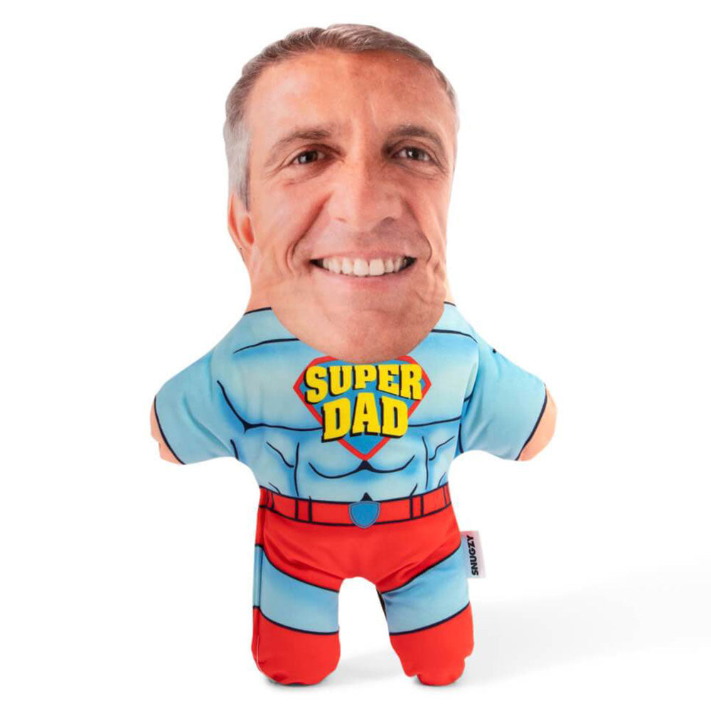 Super Dad Face Pillow Doll
