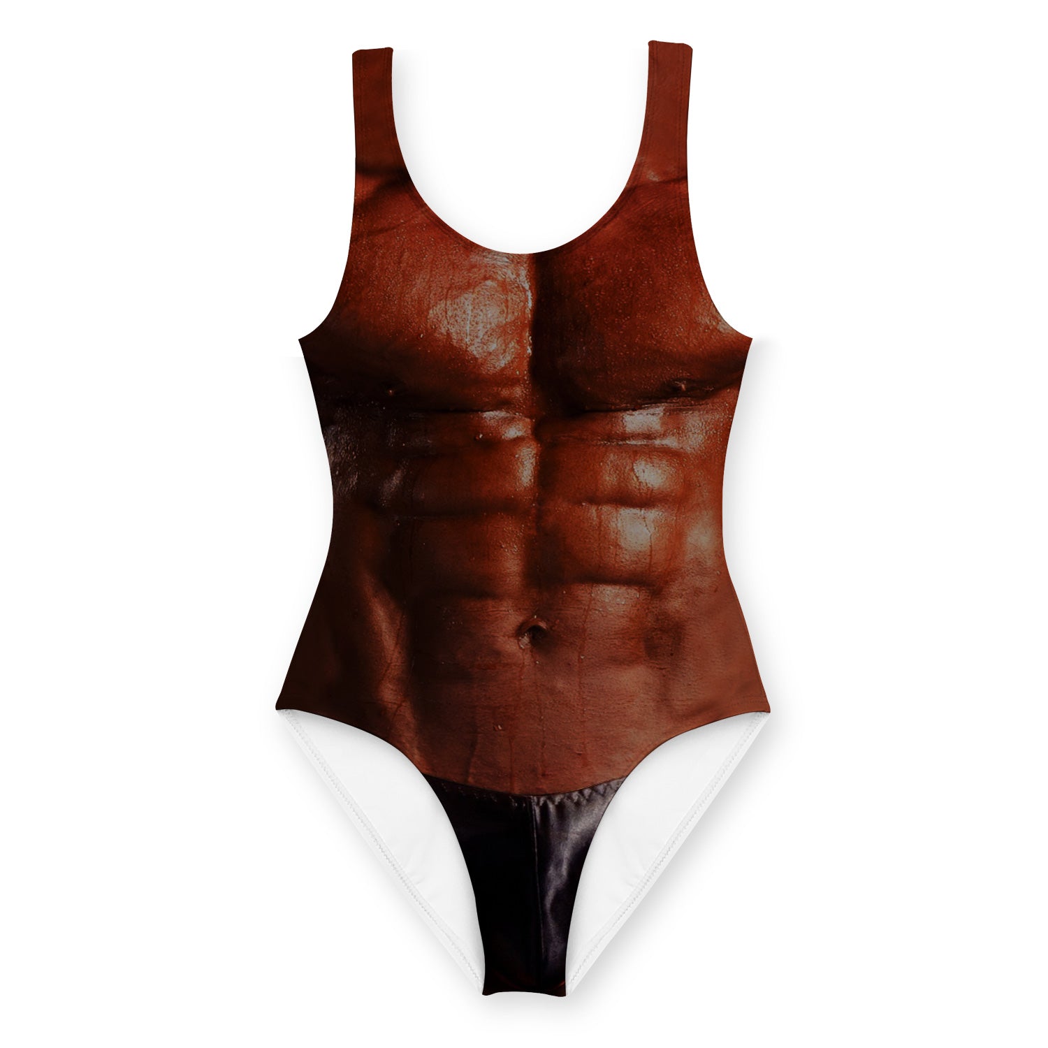 Body Builder Funny Swimsuit