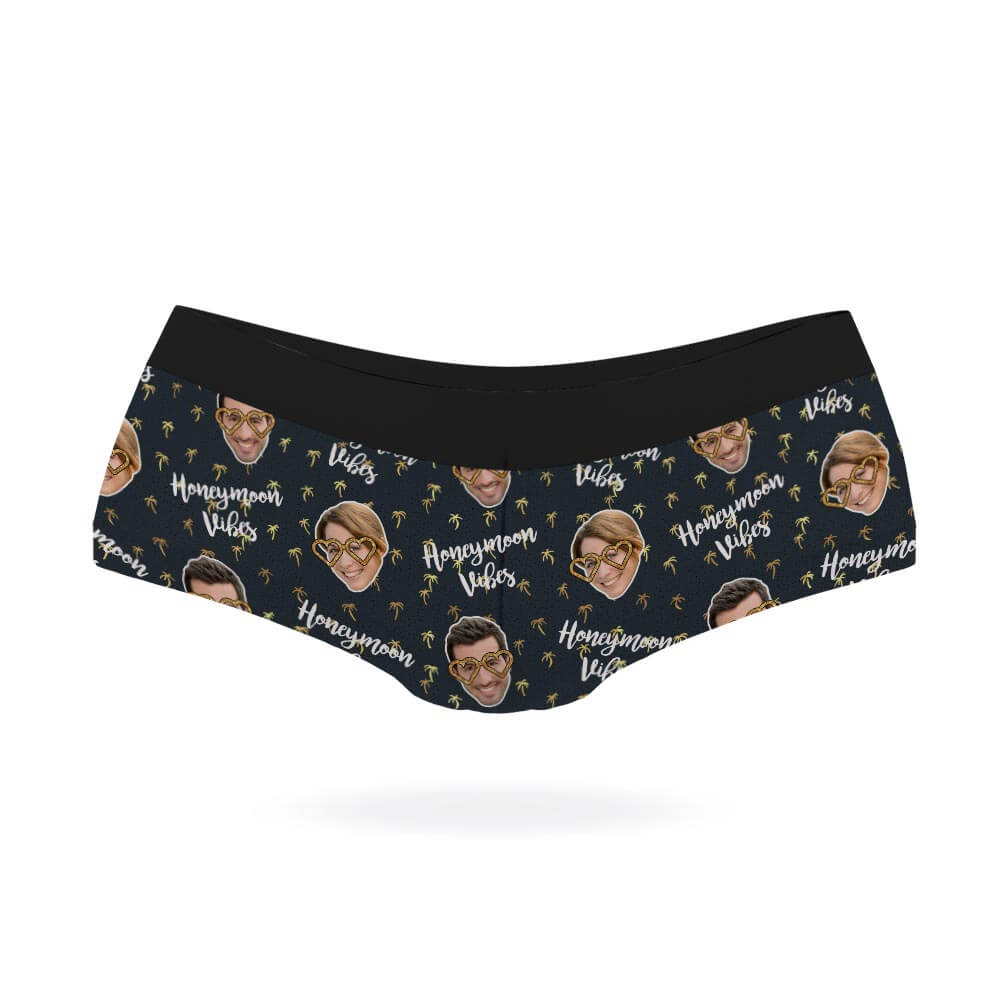 Honeymoon Vibes Knickers With Faces On