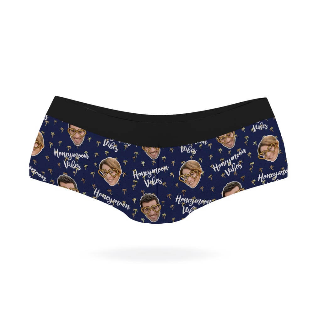 Navy Honeymoon Vibes Knickers